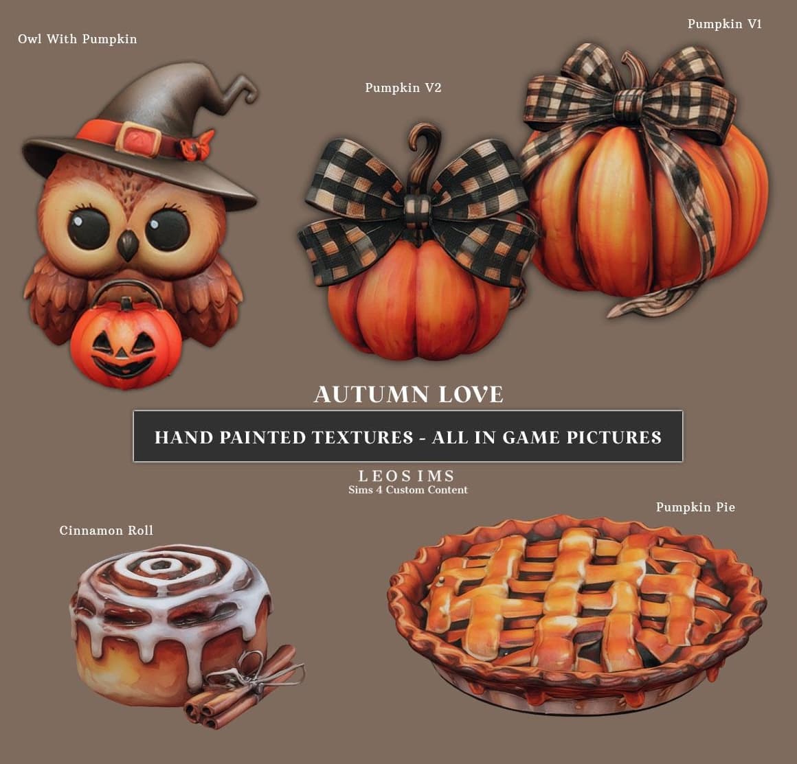 Скриншот мода Набор декораций Autumn Love